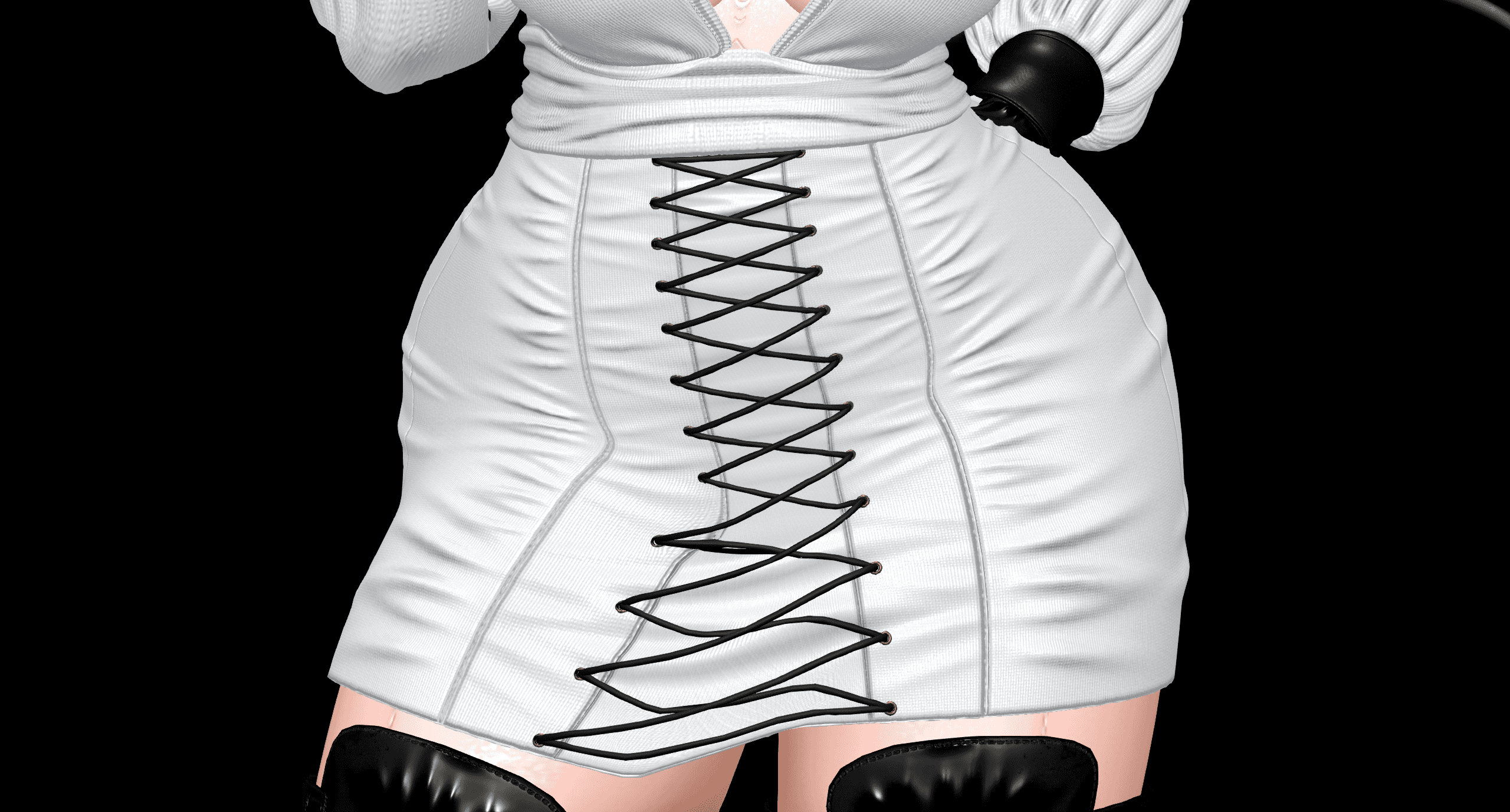 Aranea Skirt side view