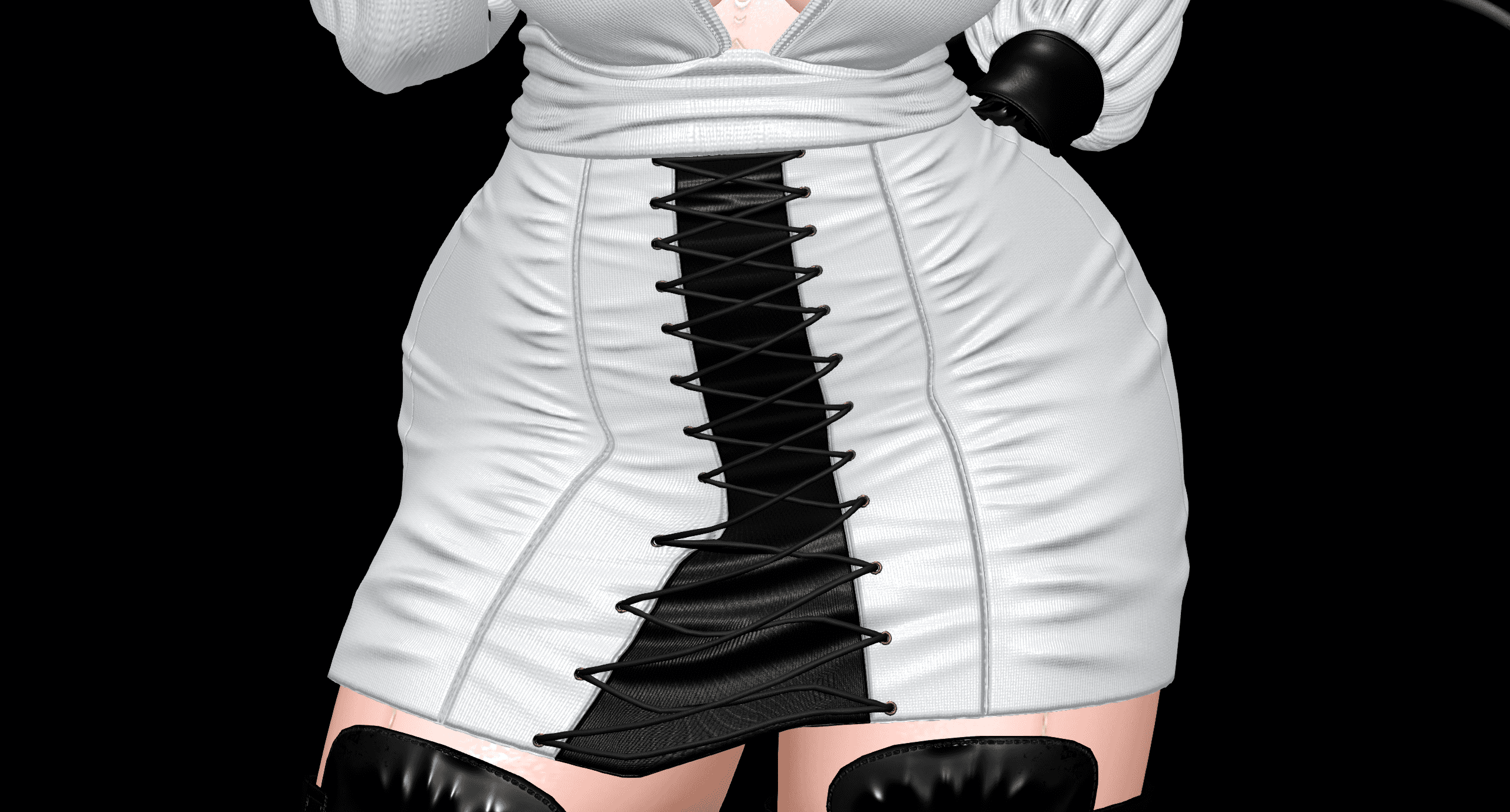 Aranea Skirt back view