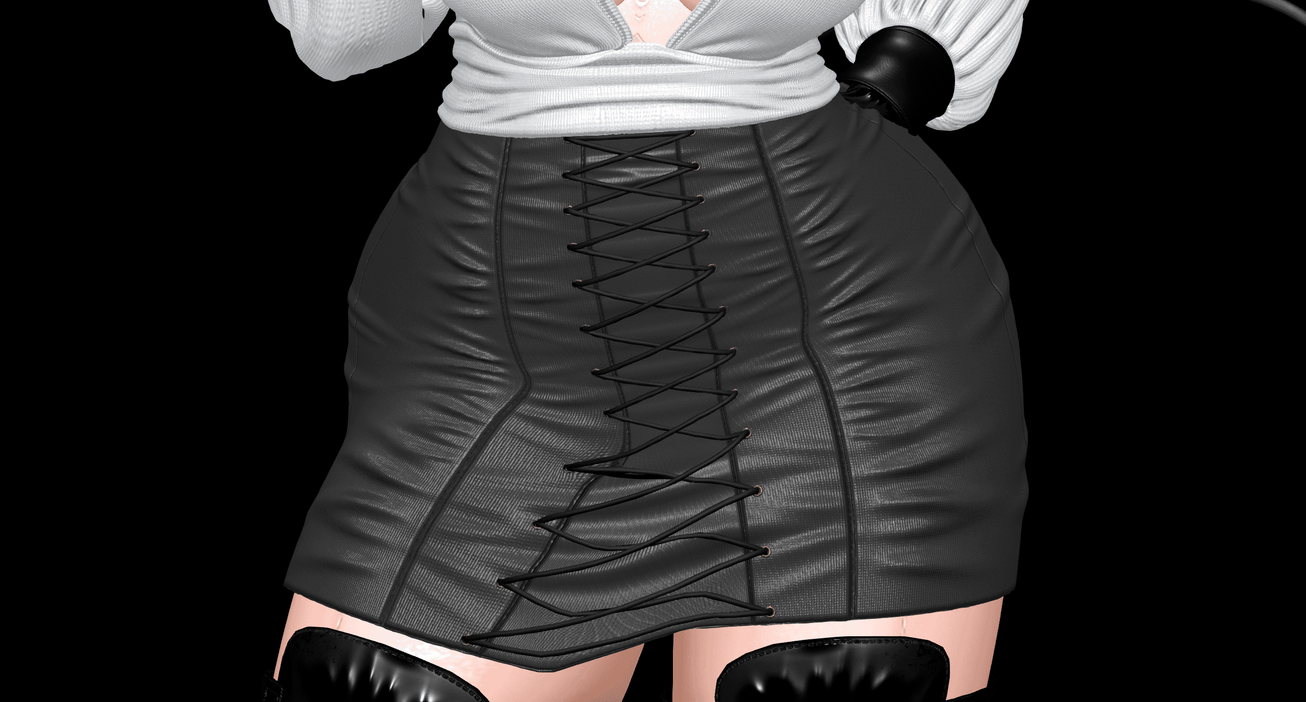 Aranea Skirt detail 11